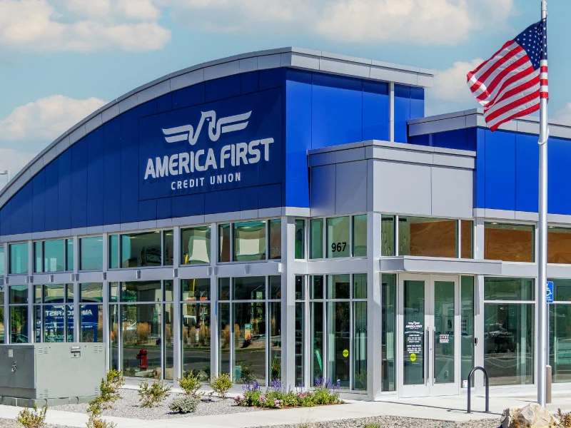AFCU Riverdale Utah corporate headquarters and branch entrance